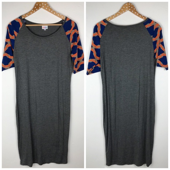 LuLaRoe Dresses & Skirts - Lularoe Grey Pattern Julia